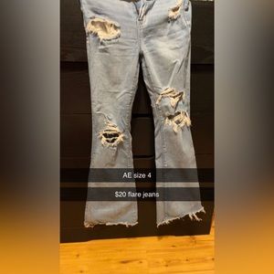 Ae flare jeans